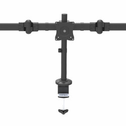 StarTech.com Brazo para 3 Monitores de Montaje en Escritorio - Soporte VESA Ergonómico para 3 Monitores de hasta 27" - Mástil Ar 2