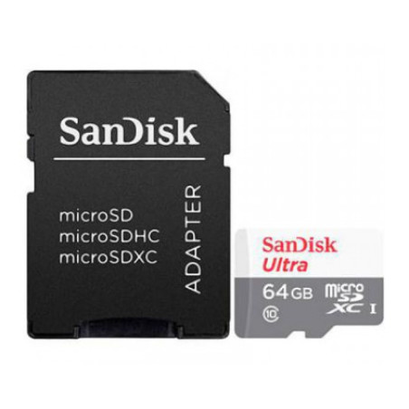 SanDisk 64GB Ultra microSDXC Clase 10