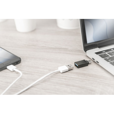 Digitus Adaptador USB, Type-C a A