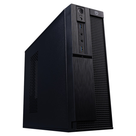 Hiditec CHA010035 SLM30, Mini Tower, PC, Negro, ITX, micro ATX, ABS, Metal, 32 cm