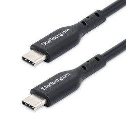 StarTech.com Cable de Carga USB-C de 1m - Cable USB Tipo C - Cable de Carga para Ordenador Portátil USB Tipo C USB 2.0 - PD de 6