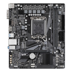 GIGABYTE H610M H V3 DDR4 H610M H V3 DDR4 Placa base - Compatible con procesadores Intel Core 14th CPUs, 4+1+1 Hybrid Phases 2