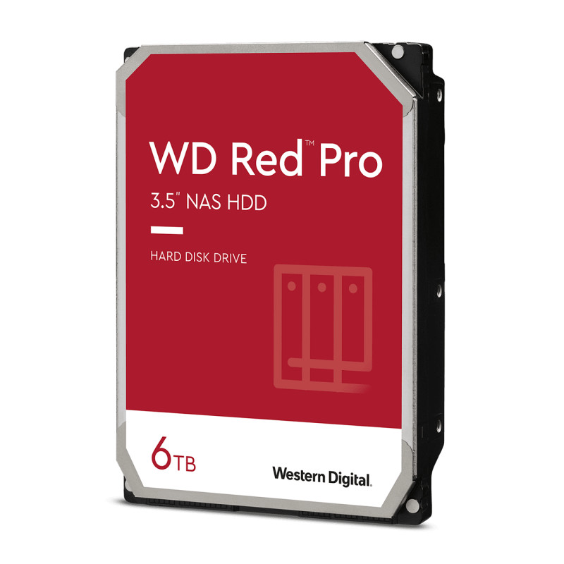 Western Digital Red Pro disco duro interno 6 TB 7200 RPM 256 MB 3.5" SATA