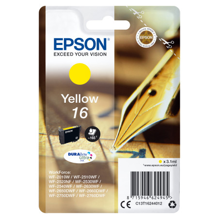 Epson Pen and crossword Cartucho 16 amarillo