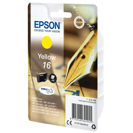 Epson Pen and crossword Cartucho 16 amarillo