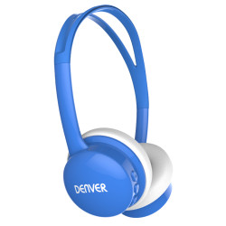 Denver BTH-150BLUE BTH-150BLUE, Inalámbrico y alámbrico, Música, 190 g, Auriculares, Azul