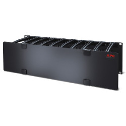 APC AR8605 AR8605, Panel de gestión de cables, Negro, 1,4 kg