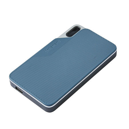 Intenso Lesen/Schreiben bis zu 500 MB/s/1TB USB Tipo C 3.2 Gen 1 (3.1 Gen 1) Azul, Gris