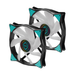 Iceberg Thermal ICEGALE14A-B2A IceGALE ARGB, Ventilador, 14 cm, 500 RPM, 1600 RPM, Negro