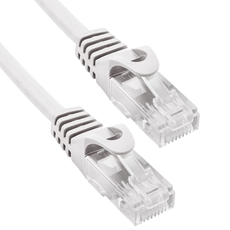 Phasak Cable de Red 100% Cu Cat.6 UTP Sólido Gris 5M