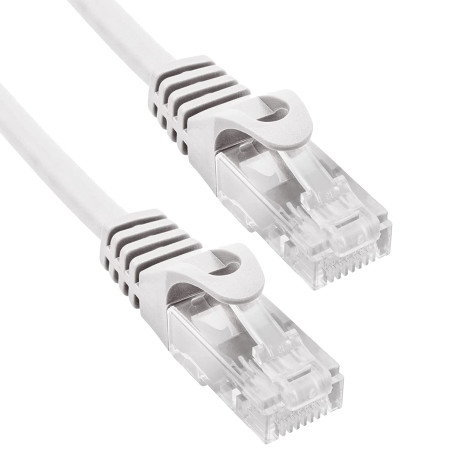 Phasak Cable de Red 100% Cu Cat.6 UTP Sólido Gris 5M