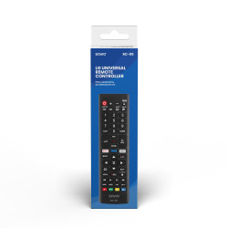 Savio RC05 RC-05 do TV LG, TV, Universal, IR inalámbrico, Botones, Negro 2