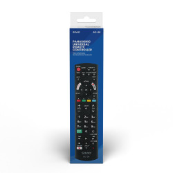 Savio RC06 RC-06 do TV Panasonic, TV, IR inalámbrico, Botones, Negro 2