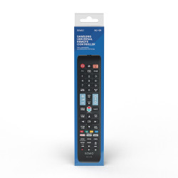 Savio RC09 RC-09 do TV Samsung - Smart TV, TV, IR inalámbrico, Botones, Negro 2