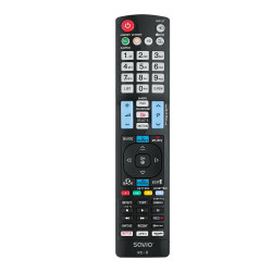 Savio RC-11 RC-11, TV, IR inalámbrico, Botones, Negro 2