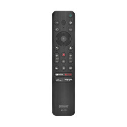 Savio RC-13 RC-13, TV, IR inalámbrico, Botones, Negro