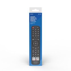 Savio RC-14 Universal remote control/replacement for HISENSE SMART TV mando a distancia IR inalámbrico TV, Sintonizador de TV Bo 2
