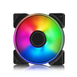 Fractal Design FD-FAN-PRI-AL12-PWM Prisma AL-12 PWM, Ventilador, 12 cm, 500 RPM, 2000 RPM, 145,62 m³/h, Negro, Blanco