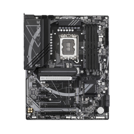 GIGABYTE Z790 EAGLE Placa base - Soporta CPUs Intel Core de 14ª generación, VRM de 12+1+1 fases, hasta 7600MHz DDR5 (OC), 3xPCIe
