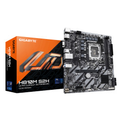 GIGABYTE H810M S2H Placa base - Procesadores Intel Core Ultra (Serie 2), VRM de 4+1+2 fases, hasta 6400 MHz DDR5, 1xPCIe 4.0 M.2