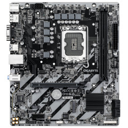 GIGABYTE H810M S2H H810M S2H Placa base - Procesadores Intel Core Ultra (Serie 2), VRM de 4+1+2 fases, hasta 6400 MHz DDR5, 2