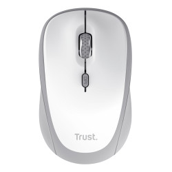 Trust 25454 Yvi+, Ambidextro, Óptico, RF Wireless + Bluetooth, 1600 DPI, Blanco 2