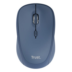 Trust 25455 Yvi+, Ambidextro, Óptico, RF Wireless + Bluetooth, 1600 DPI, Azul 2