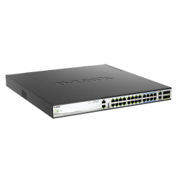 D-Link DMS-3130-30PS DMS-3130-30PS, Gestionado, L3, 2.5G Ethernet (100/1000/2500), Energía sobre Ethernet (PoE), Montaje en 2