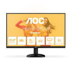 AOC 24B35HM2 B3 24B35HM2, 60,5 cm (23.8"), 1920 x 1080 Pixeles, Full HD, LED, 4 ms, Negro