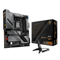 Asrock 90-MXBPA0-A0UAYZ 90-MXBPA0-A0UAYZ, AMD, Zócalo AM5, AMD Ryzen 7000 Series, AMD Ryzen 8000 Series, AMD Ryzen 9000