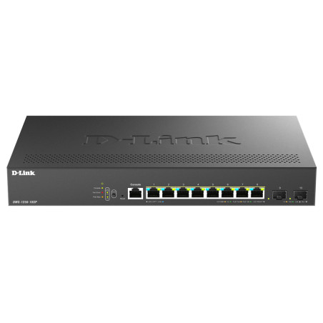 D-Link DMS-1250-10SP/E switch Gestionado 2.5G Ethernet (100/1000/2500) Energía sobre Ethernet (PoE) Negro
