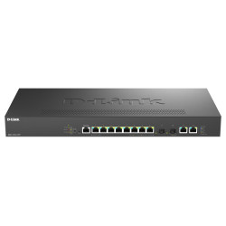 D-Link DMS-1250-12TP/E DMS-1250-12TP/E, Gestionado, 2.5G Ethernet (100/1000/2500), Energía sobre Ethernet (PoE), Montaje en
