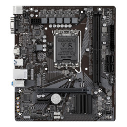 GIGABYTE H610M H V2 Placa base - Compatible con procesadores Intel Core 14th CPUs, 4+1+1 Hybrid Digital VRM, up to 5600MHz DDR5, 2