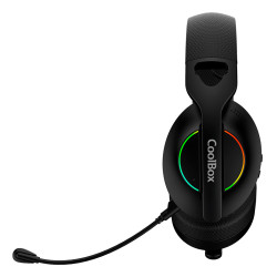 CoolBox GAMING AURICULARES CON MICRO WB01 RF+BT+3.5 NEGRO PC/CONSOLAS 2