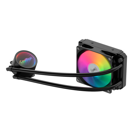 CoolBox GAMING REFRIGERACION LIQUIDA ARGB INFINITE LIQUID120 NEGRO