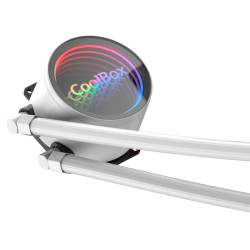 CoolBox COO-KRL240-4-ARW GAMING REFRIGERACION LIQUIDA ARGB INFINITE LIQUID240 BLANCO, Sistema de refrigeración líquida todo 2