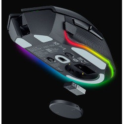 Razer RZ01-05240100-R3G1 Basilisk V3 Pro 35K, mano derecha, Óptico, RF Wireless + Bluetooth + USB Type-A, 35000 DPI, Negro 2
