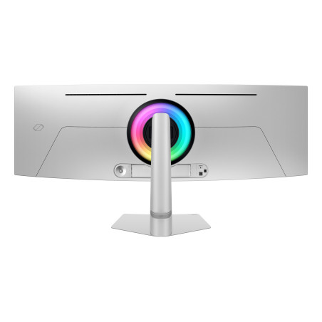 Samsung G93SD pantalla para PC 124,5 cm (49") 5120 x 1440 Pixeles Dual QHD OLED Plata