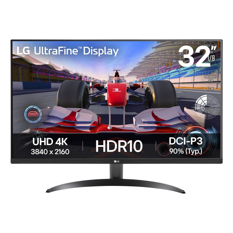 LG 32UR500K-B pantalla para PC 80 cm (31.5") 3840 x 2160 Pixeles 4K Ultra HD LCD Negro
