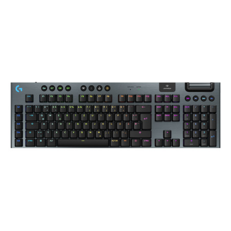 Logitech G 920-012671 G915 X LIGHTSPEED, Inalámbrico y alámbrico, RF Wireless + Bluetooth, Interruptor mecánico, QWERTZ,