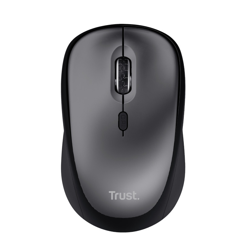 Trust Yvi+ ratón Oficina mano derecha RF inalámbrico Óptico 1600 DPI