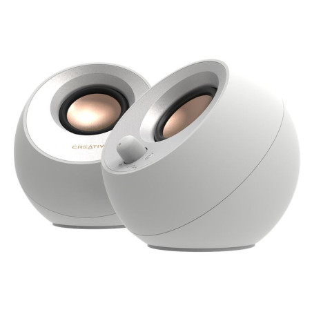 Creative Labs Pebble V3 Blanco Inalámbrico y alámbrico 10 W