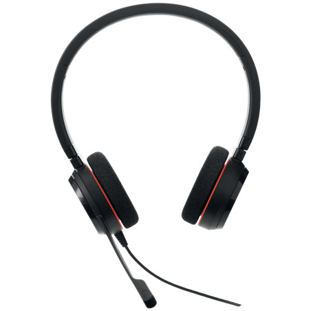 Jabra Evolve 20 Auriculares Alámbrico Diadema Oficina/Centro de llamadas USB Type-C / USB Type-A Negro