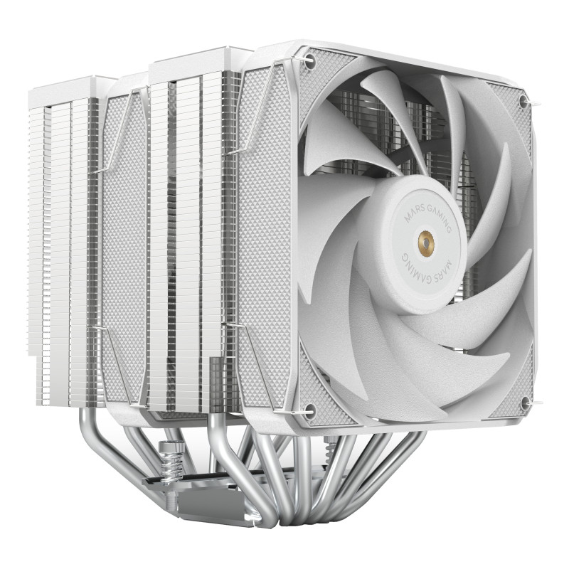 Mars Gaming MCPU-XU6W Procesador Refrigerador de aire 12 cm Blanco 1 pieza(s)