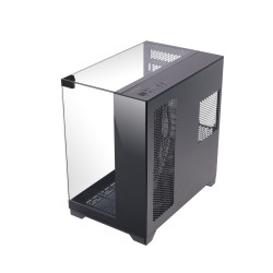 Mars Gaming MCVISION MC-VISION, Midi Tower, PC, Negro, ATX, micro ATX, Mini-ITX, Metal, Vidrio templado, Juego