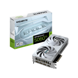 GIGABYTE GV-N506TEAGLEOC ICE-8GD GeForce RTX 5060 Ti EAGLE OC ICE 8G Tarjeta Gráfica – 8 GB GDDR7, 128 bits, PCI-E 5.0, 2617