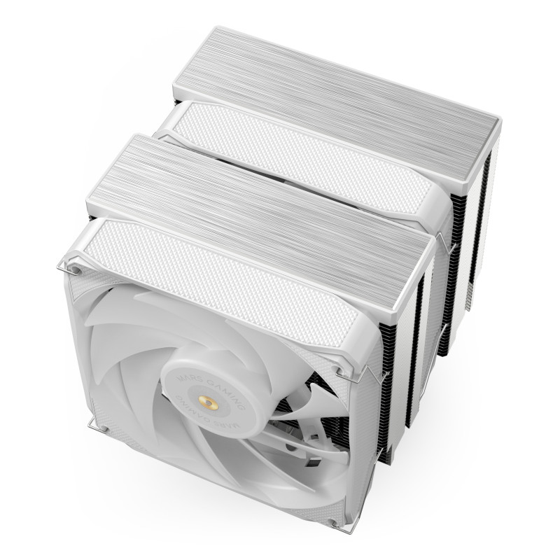 Mars Gaming MCPU-XU9W Procesador Refrigerador de aire 12 cm Blanco 1 pieza(s)