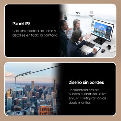 Samsung LS27D304GAUXEN Monitor PC Profesional 27” Essential S3 S30GD FHD 100Hz, 68,6 cm (27"), 1920 x 1080 Pixeles, Full HD, 2