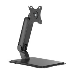 AISENS DT32TSR-373 Soporte de Mesa Pro Contrapeso Inclinable Para Monitor/POS 8kg de 17"-32", Negro, 75 x 75 mm, 100 x 100 mm,
