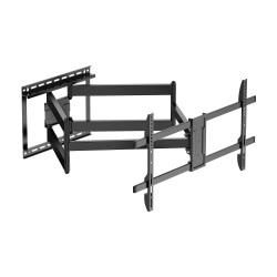 AISENS WT90TSLE-387 Soporte Eco Giratorio, Inclinable y Nivelable para Monitor/TV 60kg de 43"-90", Negro, 200 x 200 mm, 800 x